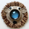 Woven camera handmade, lens, decorations, children's pendant suitable for photo sessions, doll for baby, props