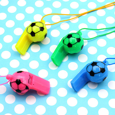 塑料足球口哨 裁判口哨 哨子 助威用品 球迷口哨 球賽用品