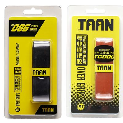 正品TAAN奈米仿牛皮握把胶柔软耐用手感TG086|ms