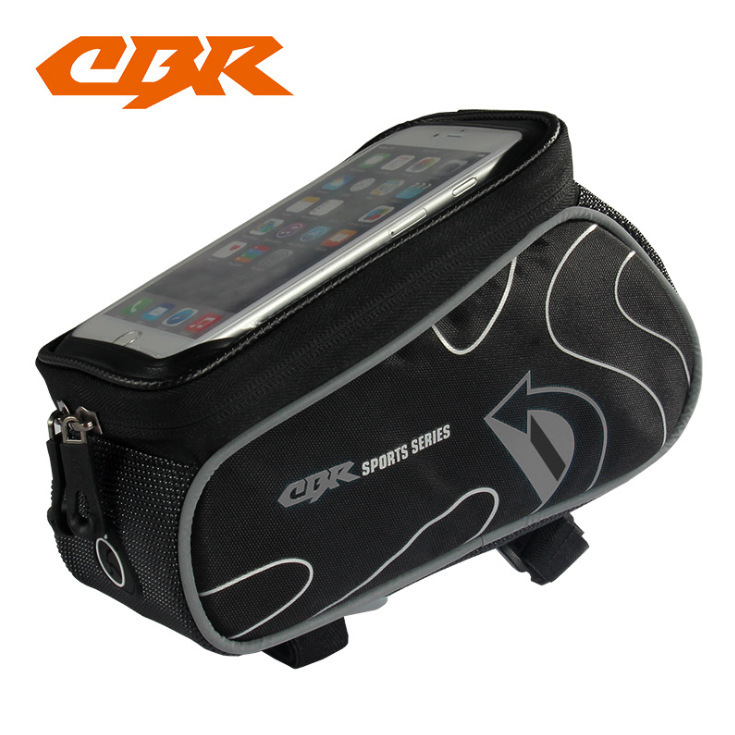 新款CBR自行车包车前包触控手机包上管马鞍横梁包单车骑行装备包