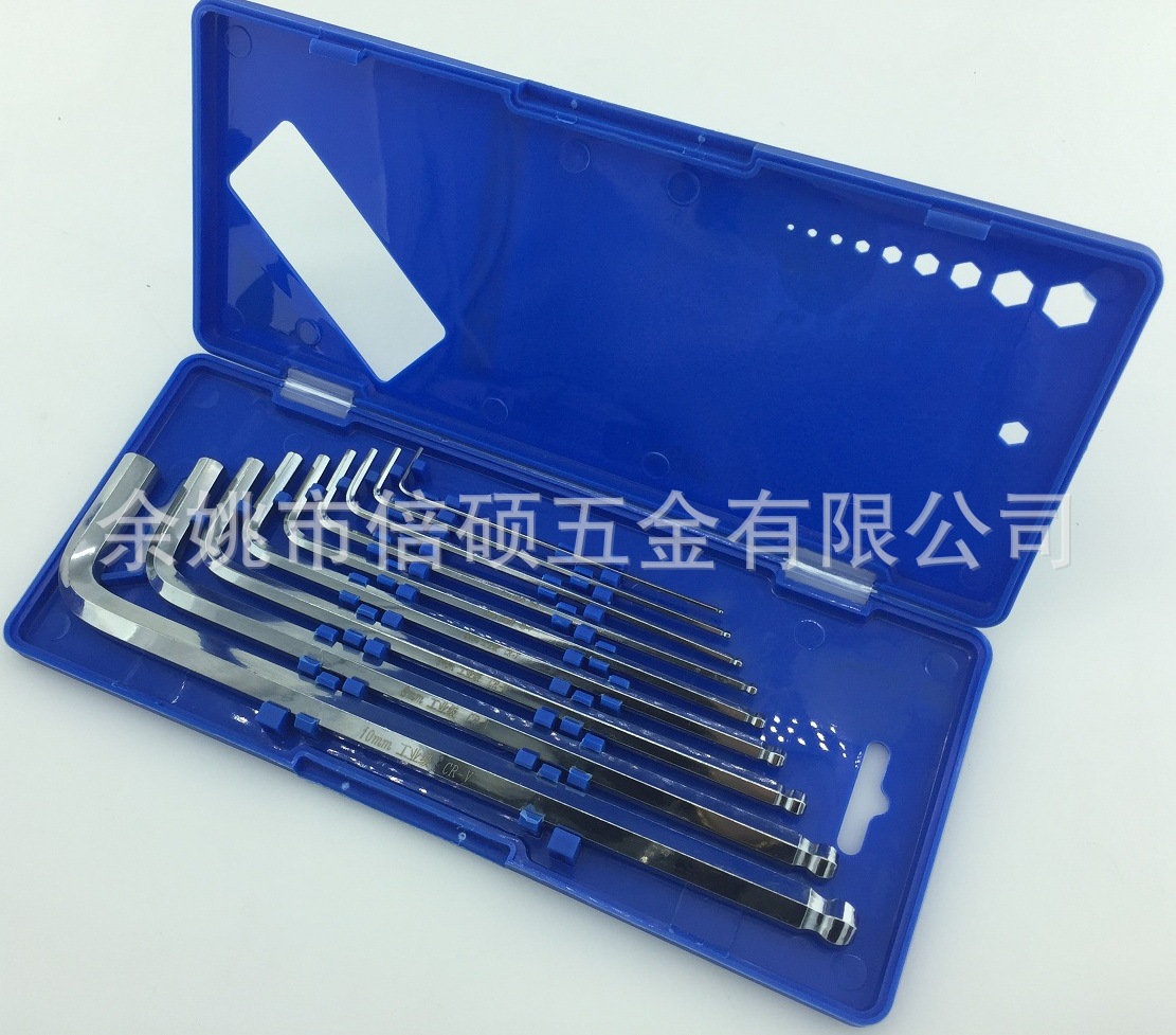 宁波厂家供应 花型加长款内六角扳手六边形手柄多功能