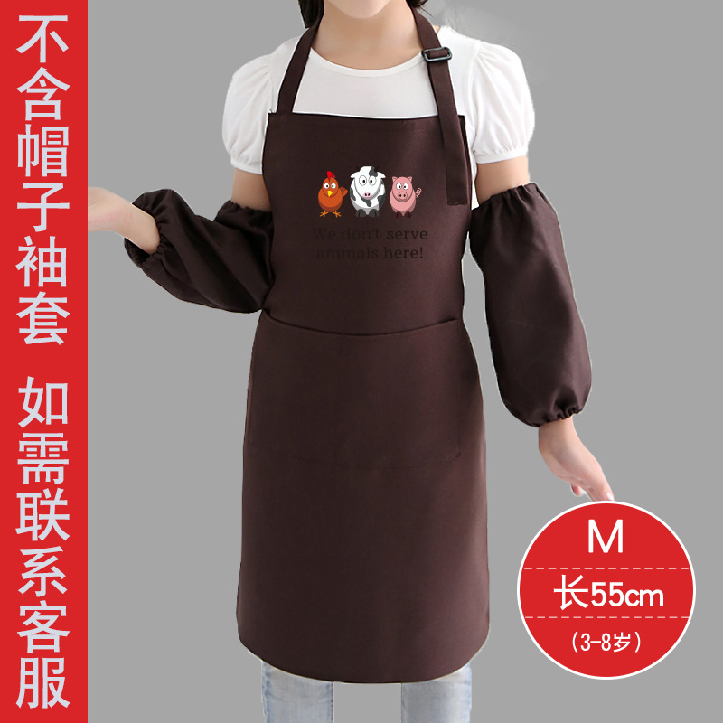 Ropa de actividad de vacaciones para niños bebé comiendo delantal antiincrustante pintura de arte sin mangas ajustable