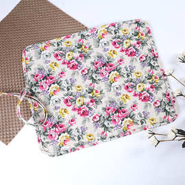 新款水粉笔帘花朵印花创意笔袋美术用品批发22孔画画学生笔袋