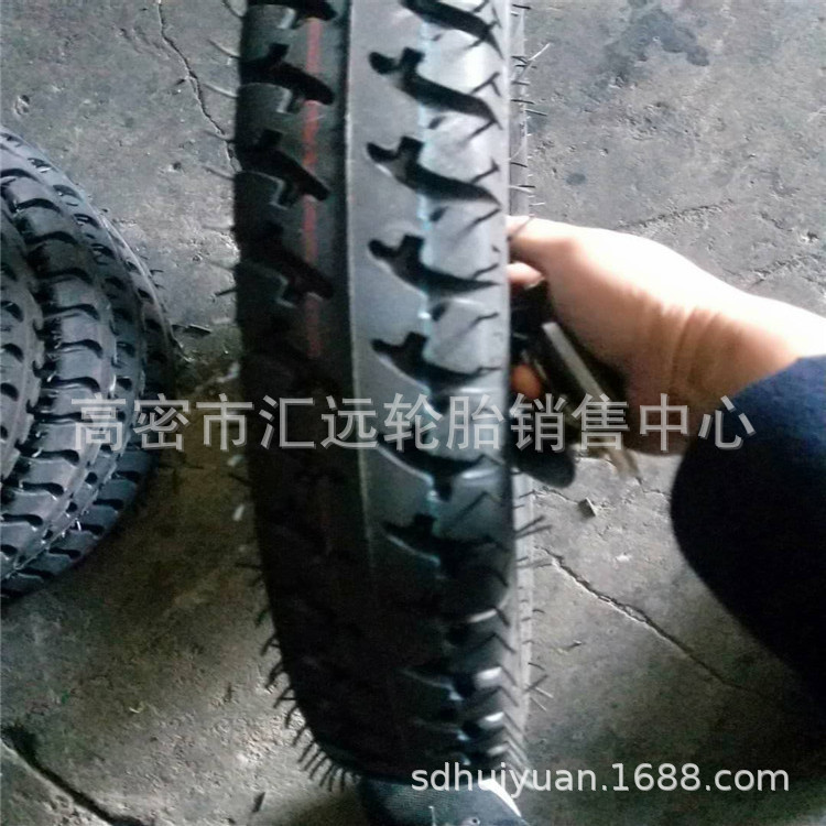 拖拉机导向轮胎4.50-16烟斗花纹轮胎450-16