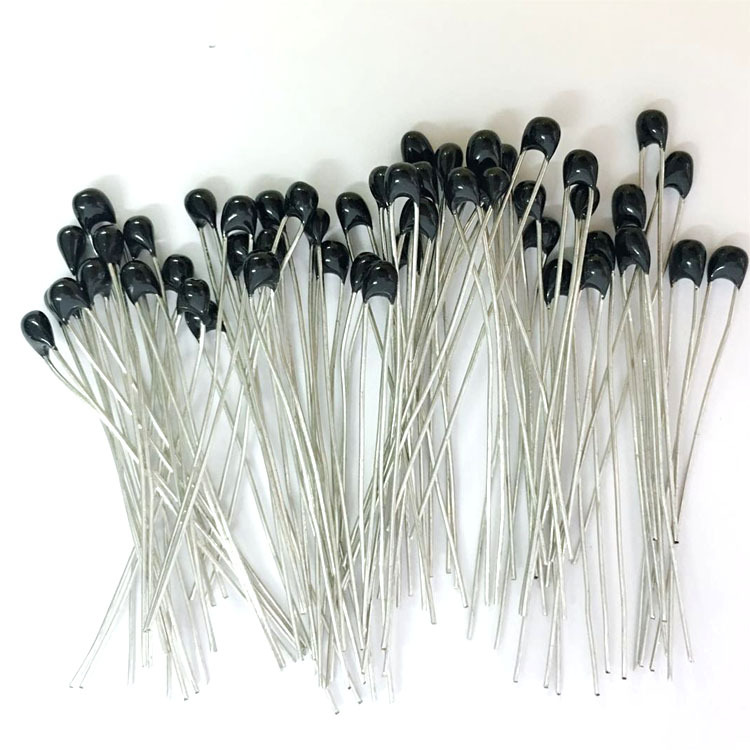 高精度1%NTC热敏电阻MF5A 3950 环氧插件珠状小黑头 电池专用