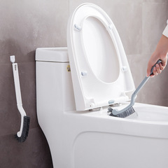 Non-blind spot toilet brush, toilet cleaning brush with long handle, bathroom cleaning brush, soft bristle toilet brush, bidet brush