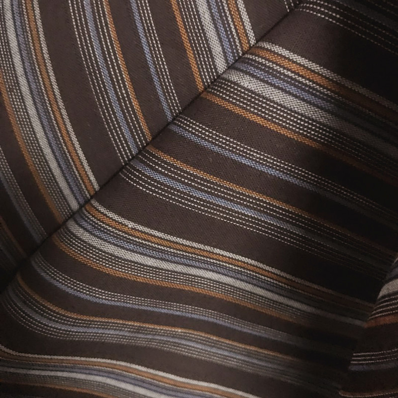 琨鹏纺织直销服装里布涤棉色织条纹TC棉条