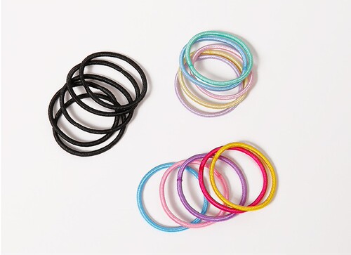 New seamless 2.5 mm high-quality children's hair ties seamless joint rope Korean style children's hair rope rubber band hair accessories