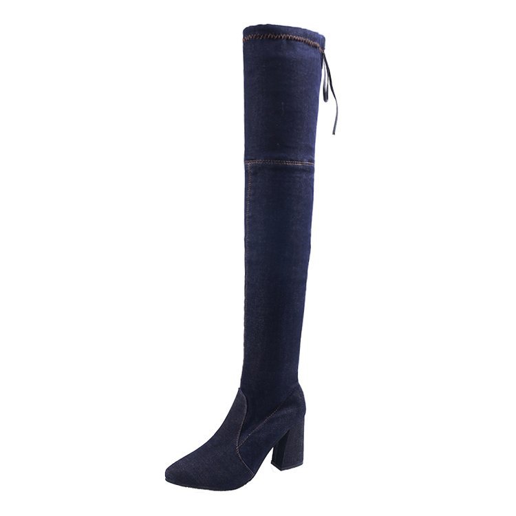 Bottes femme en Tissu - Ref 3355027 Image 5