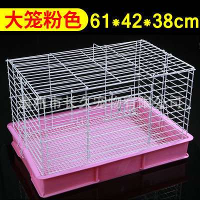 Manufacturer wholesale rabbit cage large foldable rabbit cage chinchilla cage flower branch rat cage squirrel cage rabbit cage daily necessities