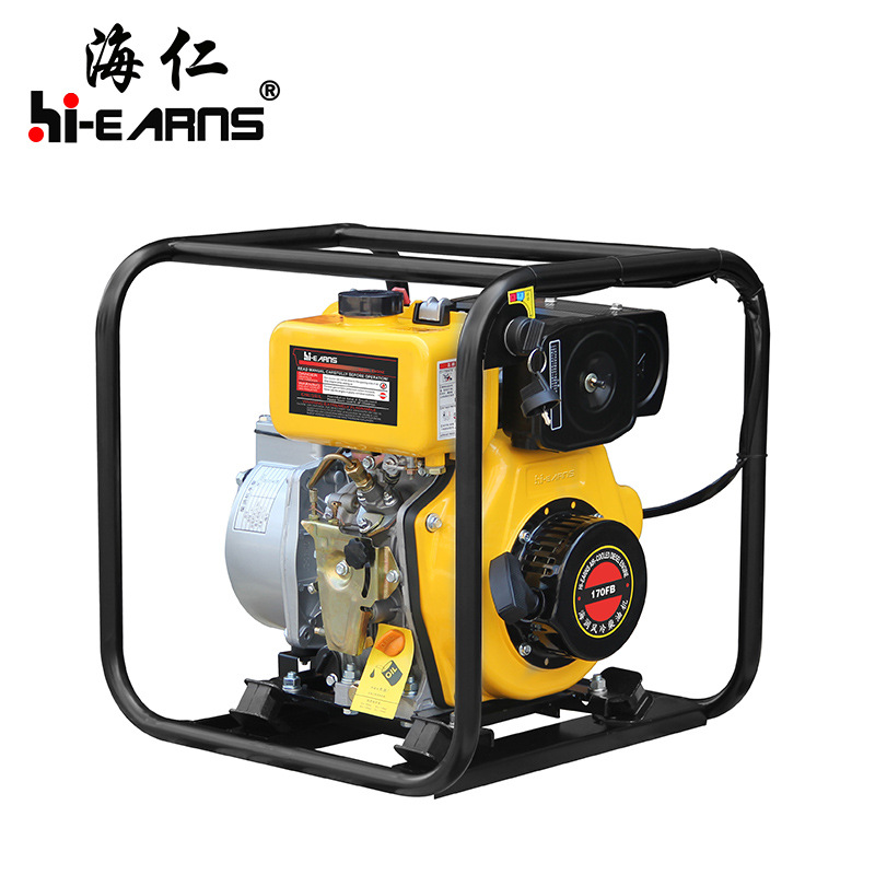 厂家直销DP20E 电启动2寸柴油水泵 小油箱 农用田地灌溉抽水机