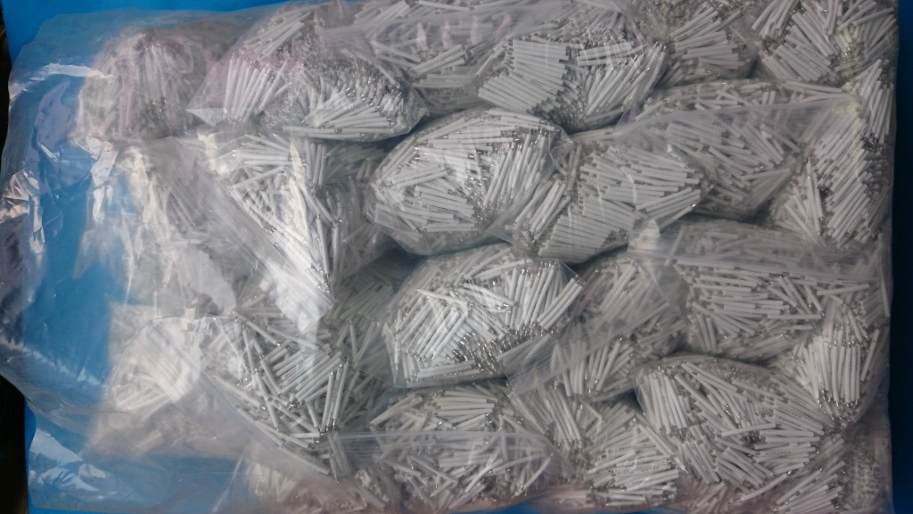 工厂加工直销   线材电子线短线 高温硅胶线3239 22#