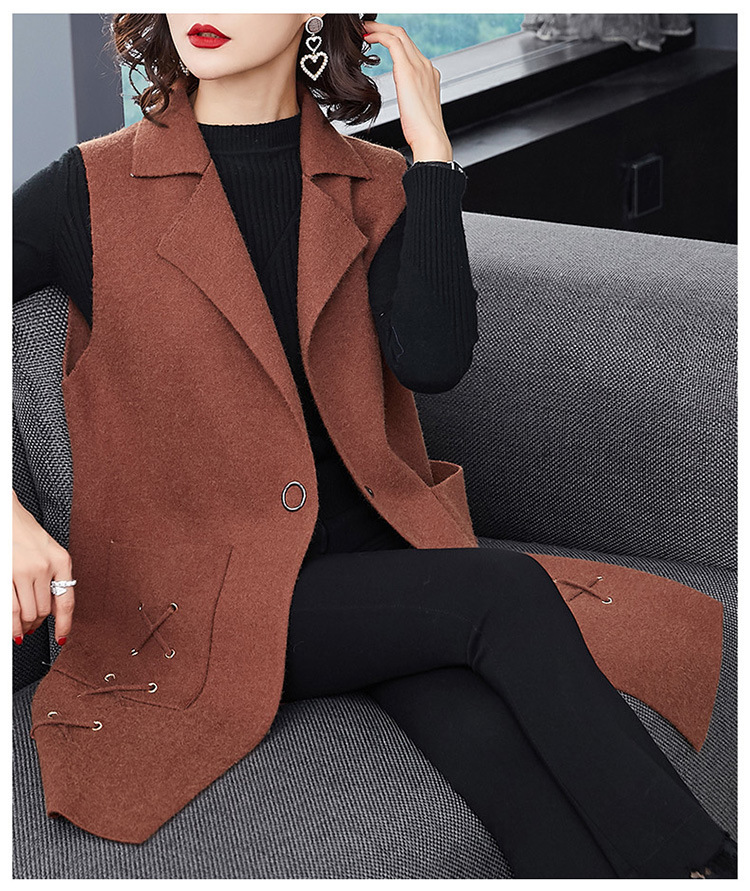 Gilet femme HIRONDELLE CHRYSALIDE en Tricot - Ref 3316342 Image 17