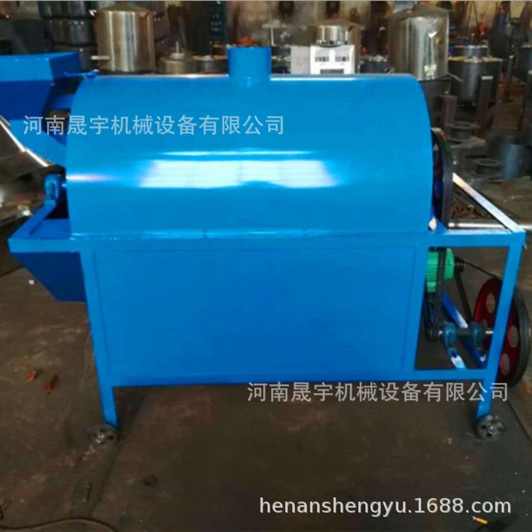 干果咖啡豆烘焙机 多功能滚筒电磁炒货机 商用大中型全自动炒货机