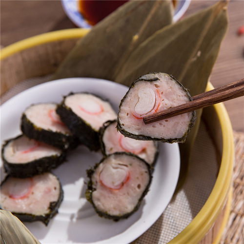 Hot pot restaurant Cantonese style refreshments crab sticks and seaweed rolls sushi frozen food 4 packs wholesale and retail