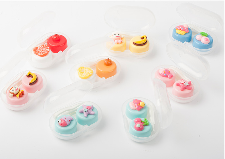 Invisible cartoon cute transparent double glasses