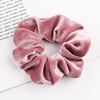 Qi Ji Amazon Fashion Hair 46 Color Velvet Golden Velvet Large -intestine Ring Head Flower Manufacturer