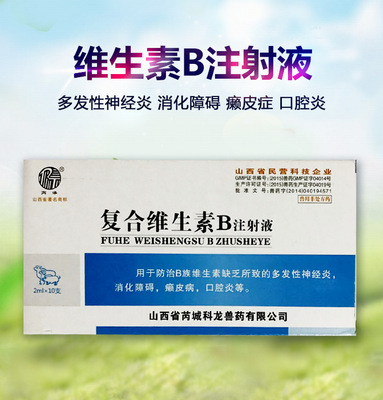 Veterinary medicine Vitamin injection Sheep Ruminant Appetizer Laxative Anorexia Shameless Stomatitis