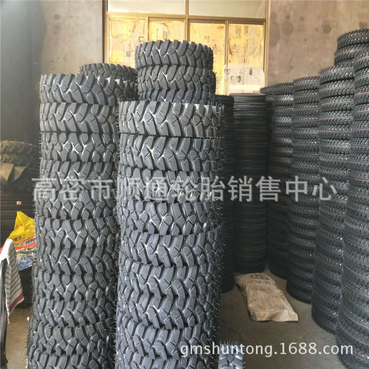 现货供应6.00-13加密人字花纹6.00-14-15农用拖拉机轮胎6.50-16