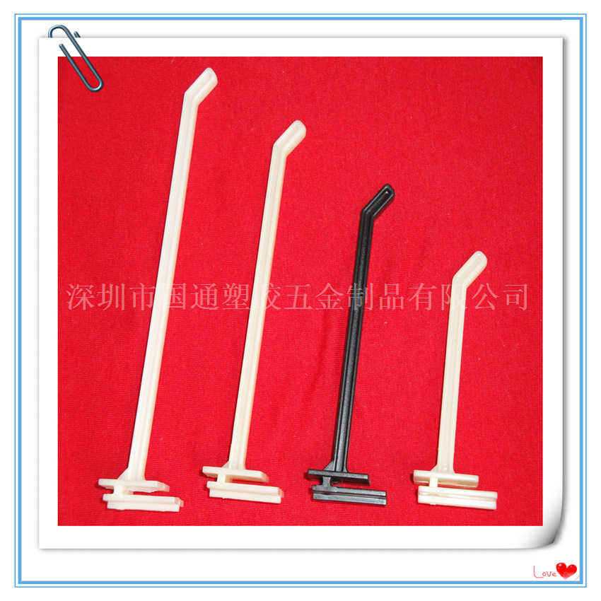 国通供应展示架有槽大开口挂钩 光身无牙挂勾 圆底八字钩