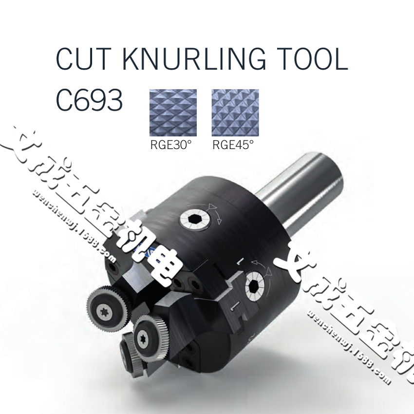 切削型滚花刀/车花刀C693 加工范围3.5–20mm 适合滚花轮14.5*3*5
