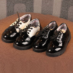 Модная обувь для мальчиков для отдыха для кожаной обуви в английском стиле, коллекция 2022, в британском стиле
