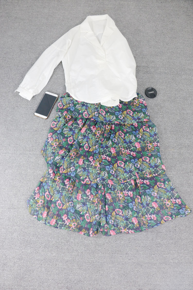 Costume femme en Mélange de coton - Ref 3335463 Image 3