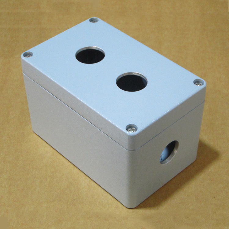 厂家直销BOL-X02-1孔2孔3孔4孔5孔6孔金属按钮盒按钮开关盒IP66