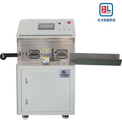 護套線內皮外皮壹起剝電腦剝線機電線裁線機剝皮機線束自動化設備