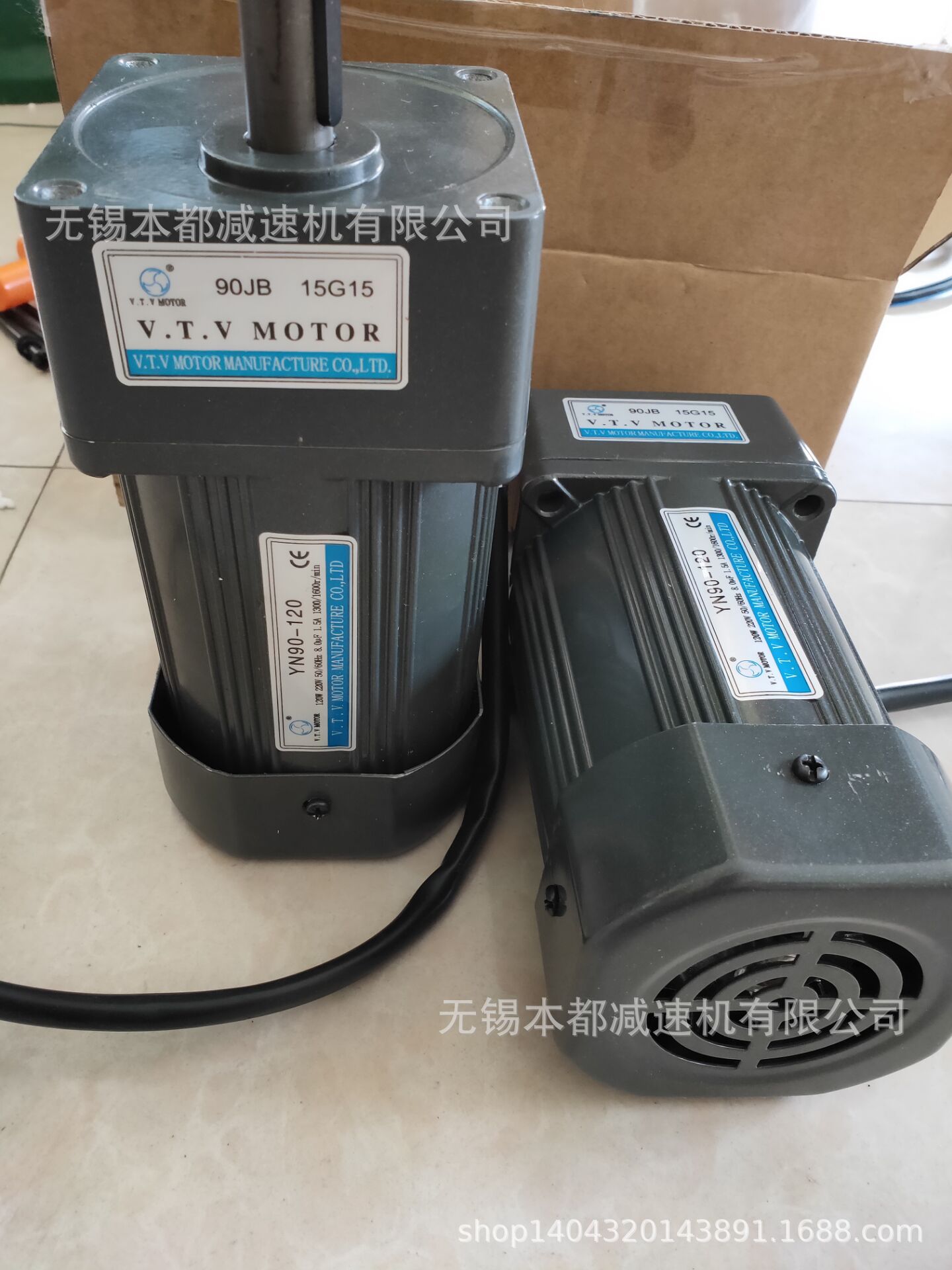 廊坊V.T.Vmotor电机 YN90-120/90JB15G15定速电机