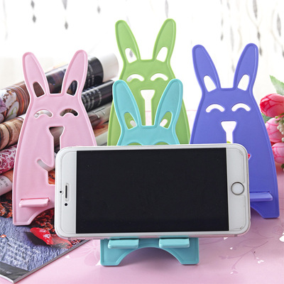 go out Lazy man television Bracket Mashimaro originality desktop Removable Portable simple and easy Phone care Flat Bracket