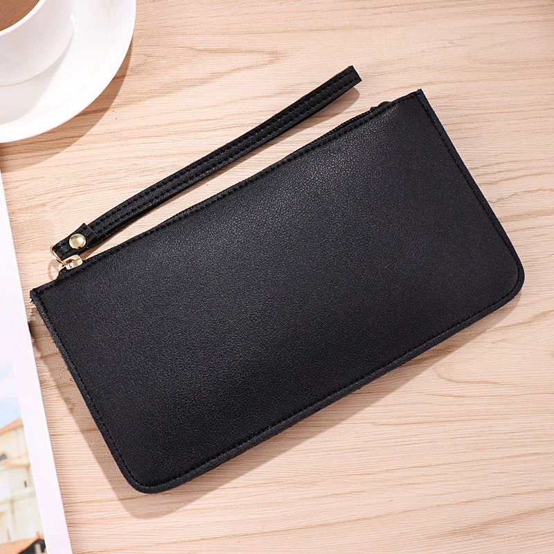 Long capacious wallet, mobile phone, small bag, Korean style, Birthday gift