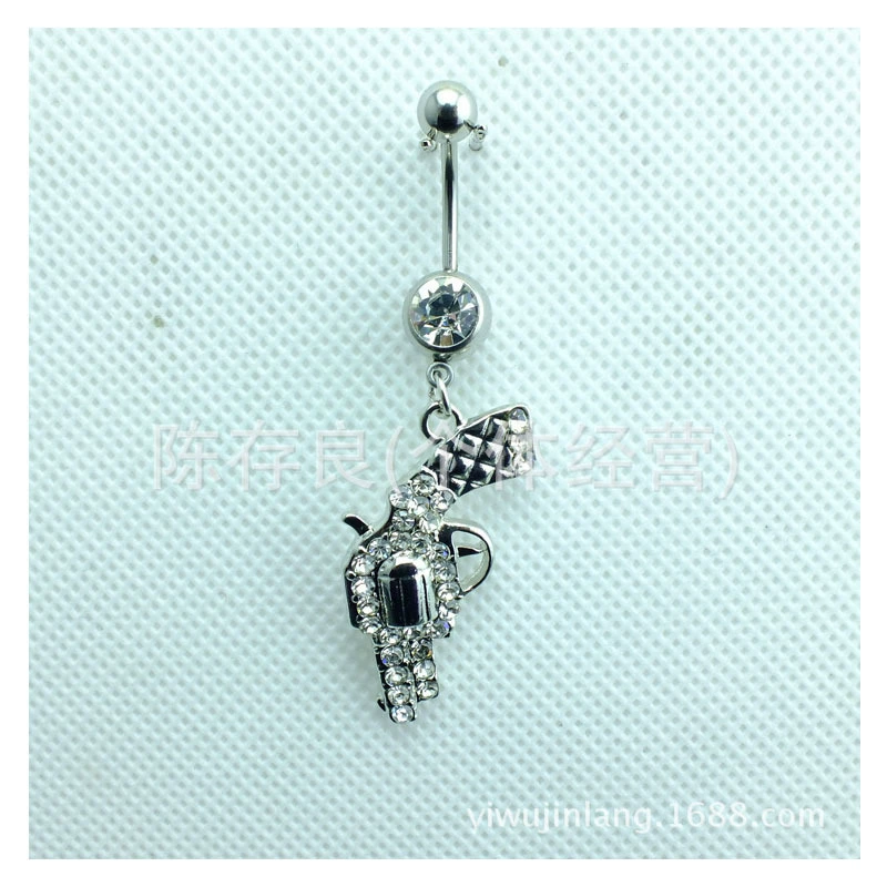 (Cross-border trading), belly button piercing, physiological gun, accessory, style, direct factory sales