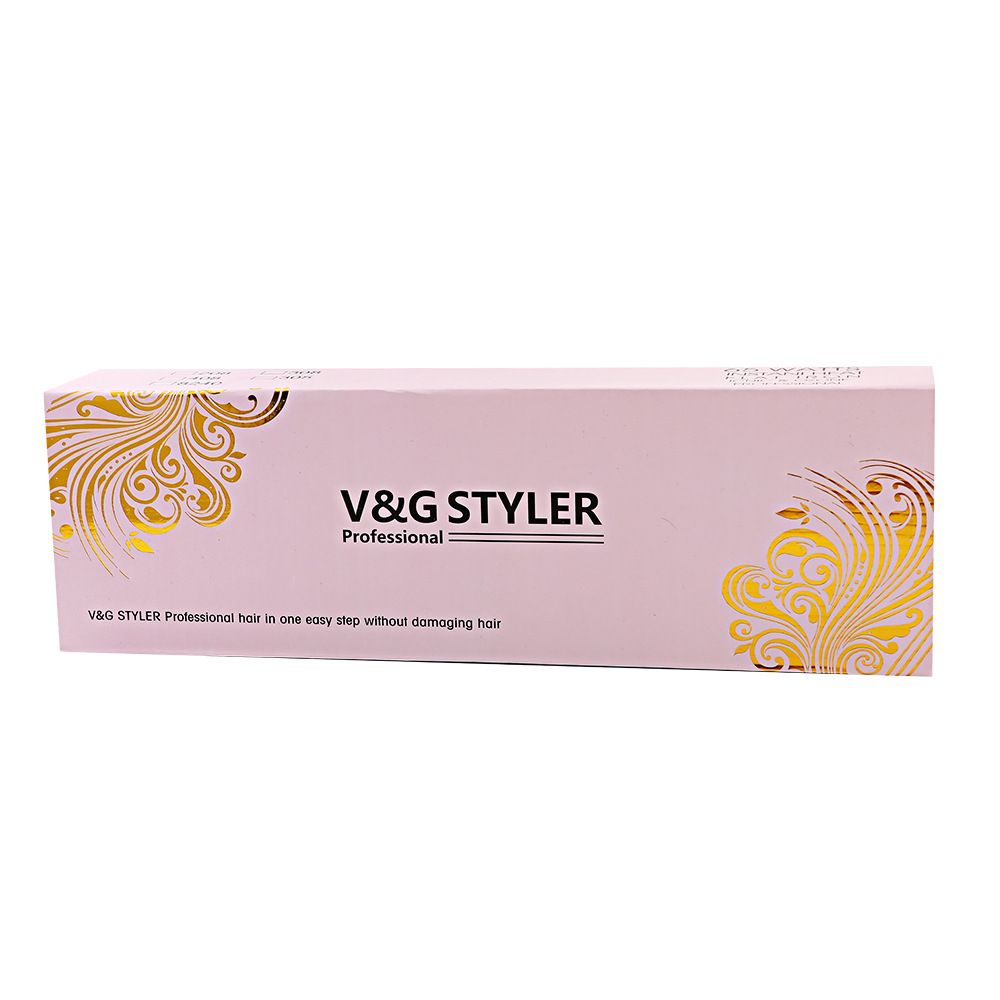 shopee热销新款直发器 调温平板直发夹板 玉米烫发卷发器