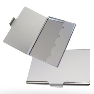 direct deal supply Aluminum Stainless iron Metal Card case  N017 chart) Office Furniture Custom wholesale