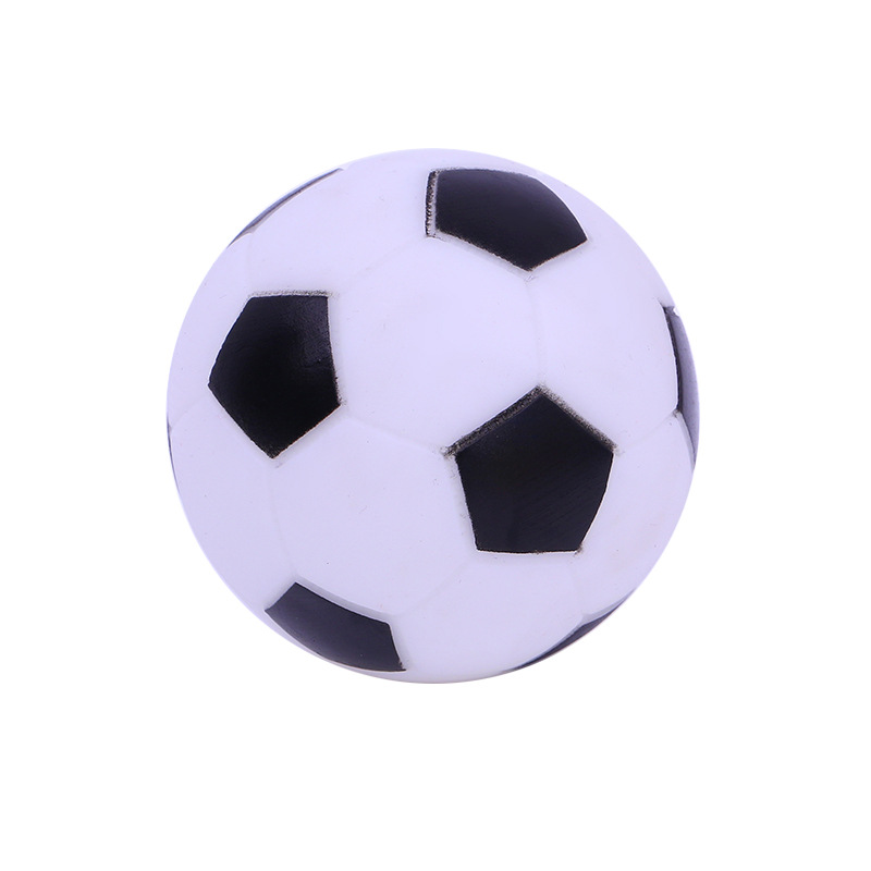 Suministro directo de fábrica Bola de juguete de sonido para mascotas Bola de juguete de vinilo lanzando juguete interactivo para perros resistente a mordeduras molares