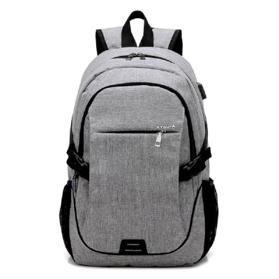 Cross border Korean Edition multi-function usb charge Backpack college student schoolbag leisure time Backpack Computer package wholesale