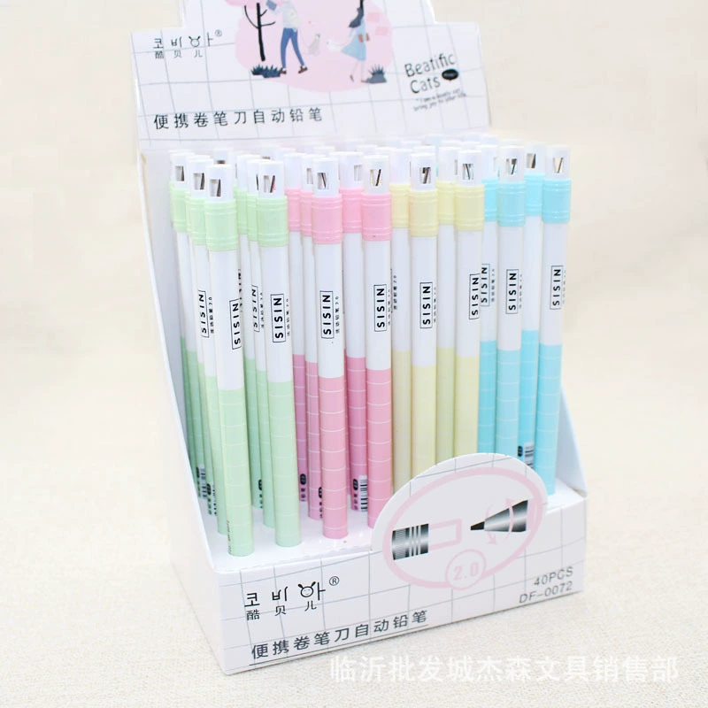 Queer 0072 Удобная точилка для карандашей автоматический карандаш 2,0 мм точилка-Бесплатный карандаш для занятий ручка для письма канцелярские принадлежности для студентов