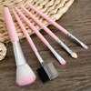 Brush, face blush, 5 pieces