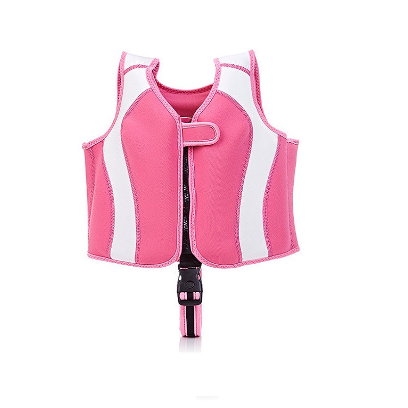 跨境电商专供 韩版儿童救生衣 专业救生衣助泳衣浮水背心游泳衣