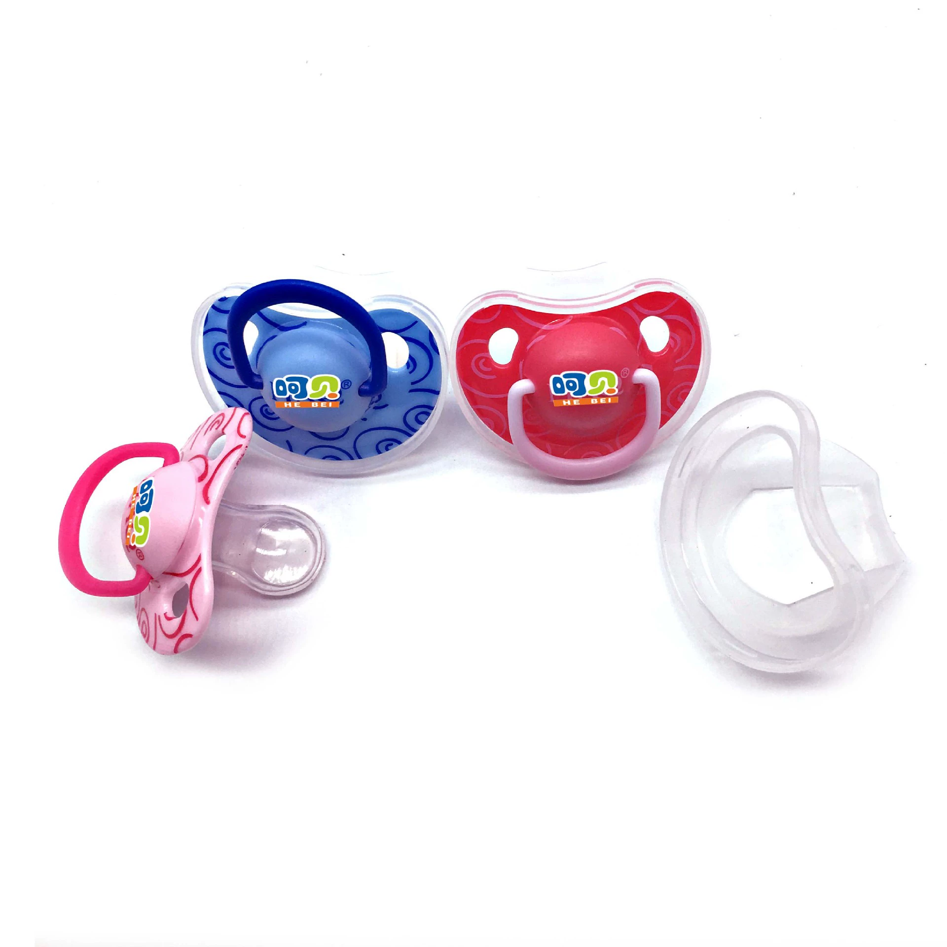 Children's pacifier, ultrasonic dust cover, chain