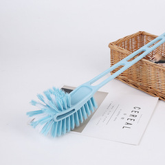 台州廠家雙頭塑料長柄雙面加厚馬桶刷潔廁刷衛生間清潔刷硬毛刷