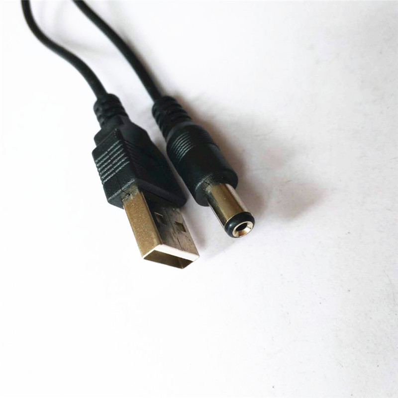 Cable de Datos para Lámparas de Proyección DC5.5 de 0.8 m de Plástico para Coche