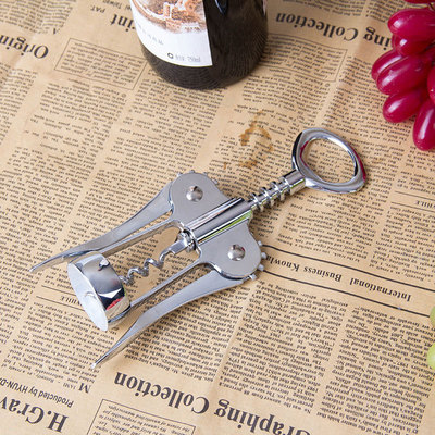 活动高档不锈钢红酒开瓶器欧美品质锌合金简易开瓶器厂家直销出口|ms