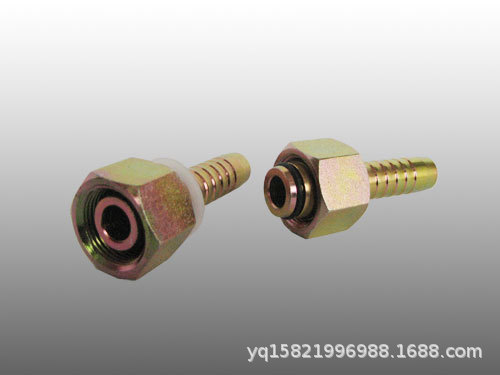 现场扣压 英制内螺纹扣压管接头 三件套