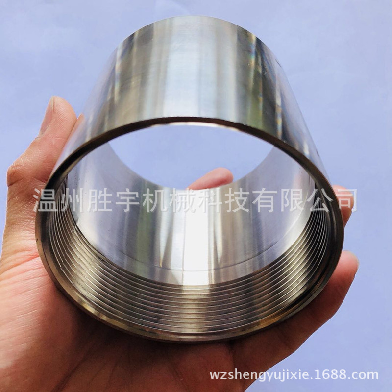 不锈钢圆管3寸内丝接头DN80高压螺纹内丝接头304材质卫生螺纹接头