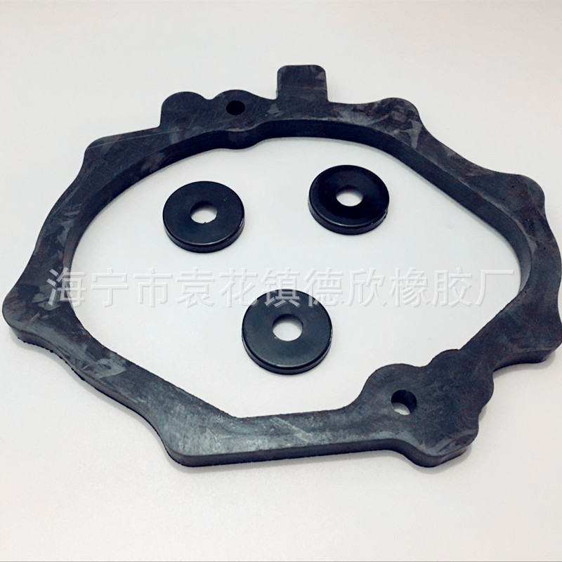 生产黑色圆形橡胶垫圈 橡胶减震垫 缓冲垫 来图样（直径*厚度）