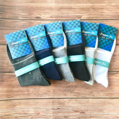 2018秋冬季新款男士精英商务精梳棉经典纯色袜子东北袜子厂家直批|ms