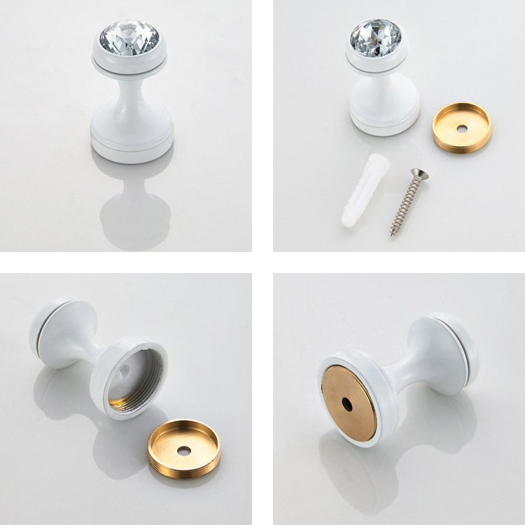 卫生间壁挂式了螺丝安装水晶头迷你小挂勾批发生产外贸