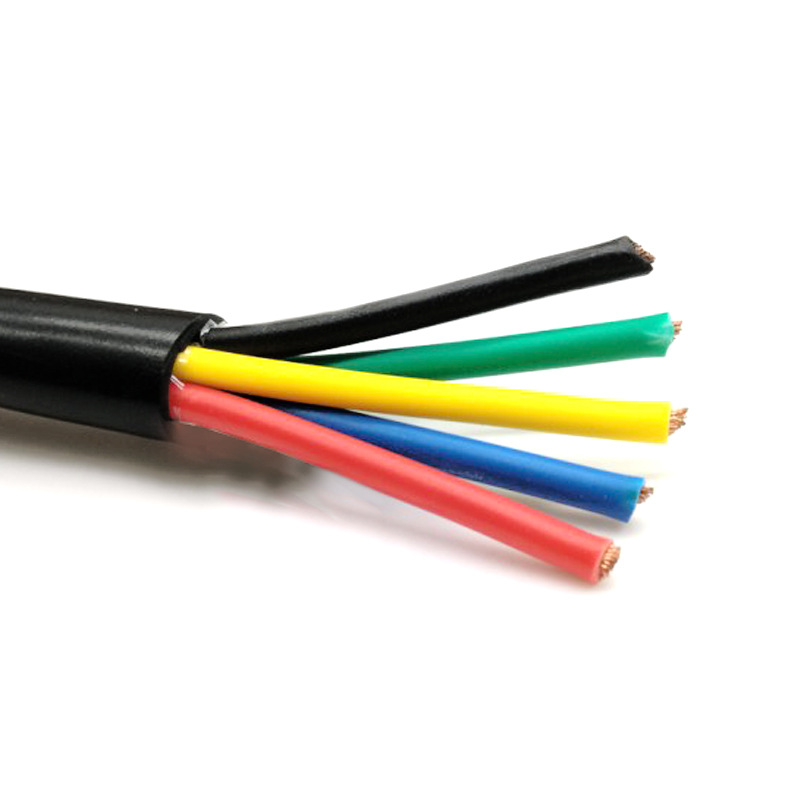 大功率5芯橡胶护套线 VDE纯铜电源线 1平方1.5平方2.0平方